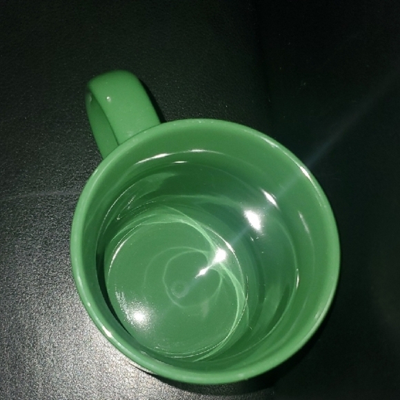 Room Essentials Green Porcelain Mug - Picture 3 of 4